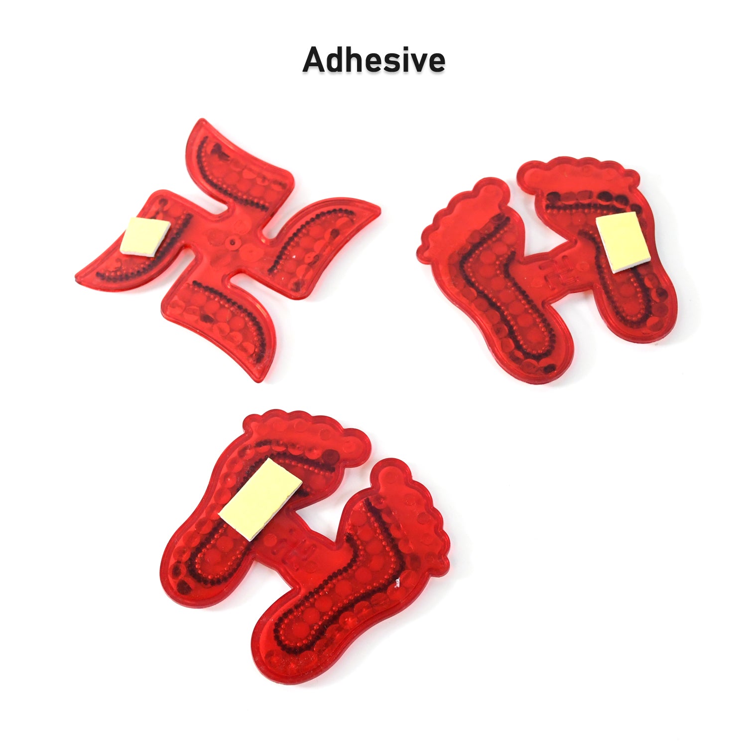 Decorative Laxmi Charan (Pagla)  Swastik Combo Set (3pc Set) Decorative Laxmi Charan (Pagla)  Swastik Combo Set (3pc Set)